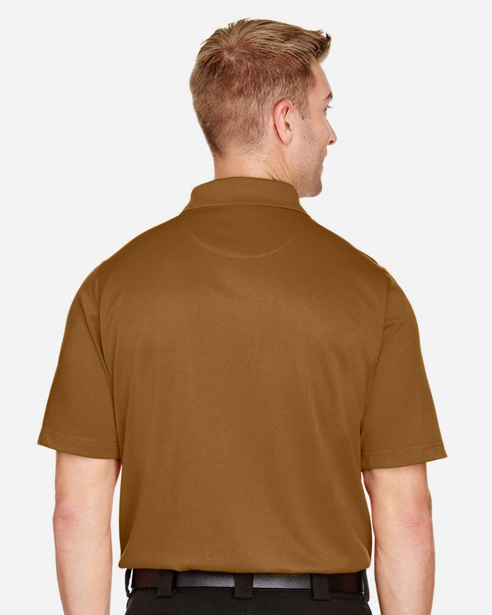 Harriton Men's Advantage Snag Protection Plus Polo - M348 Duck Brown