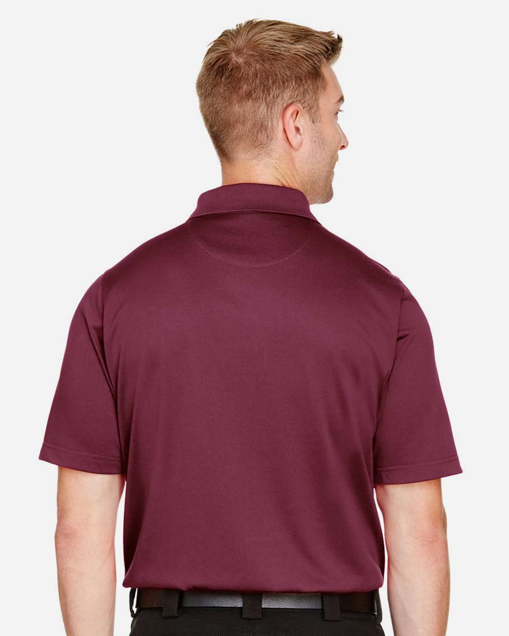 Harriton Men's Advantage Snag Protection Plus Polo - M348 Maroon