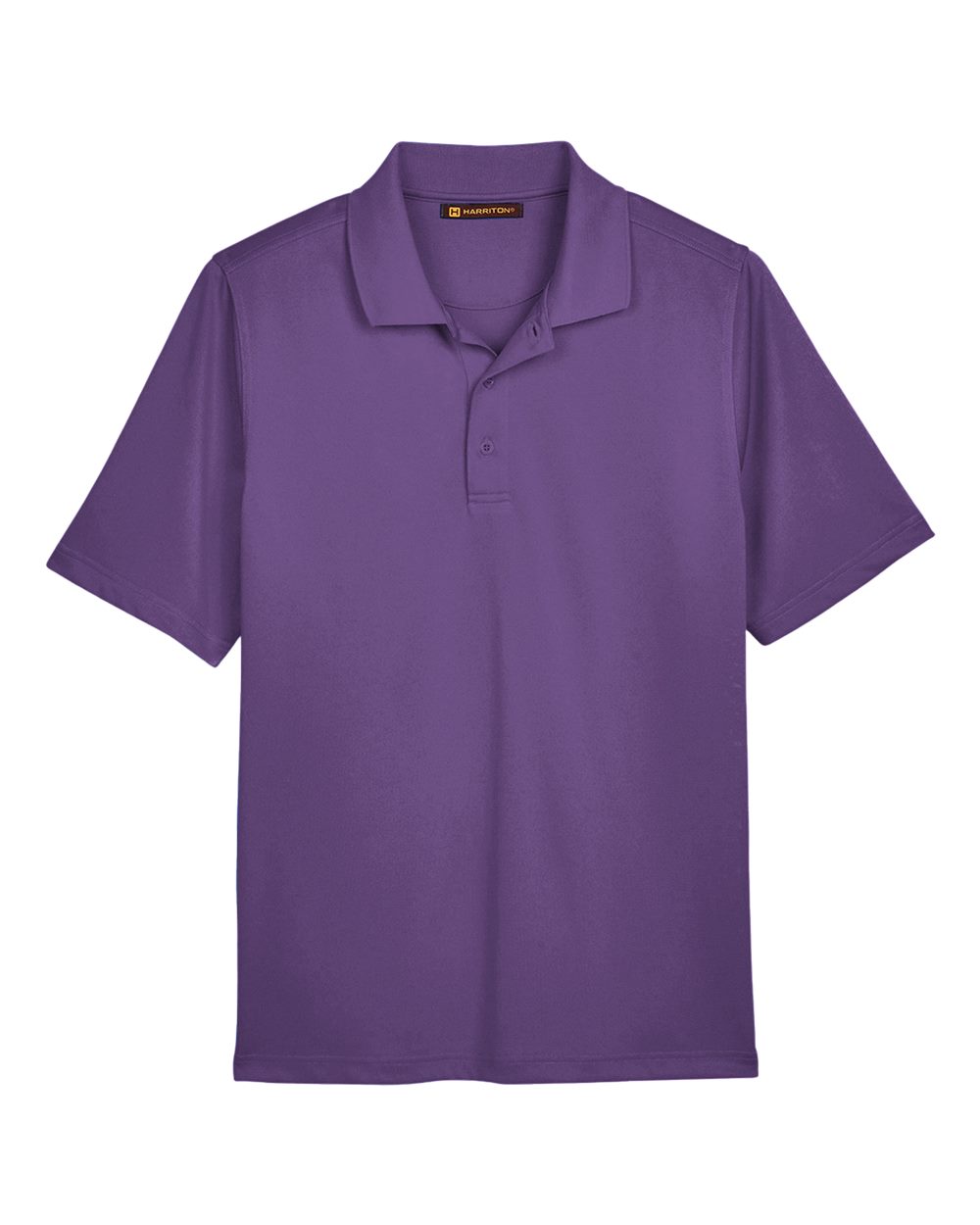 Harriton Men's Advantage Snag Protection Plus Polo - M348 Team Purple