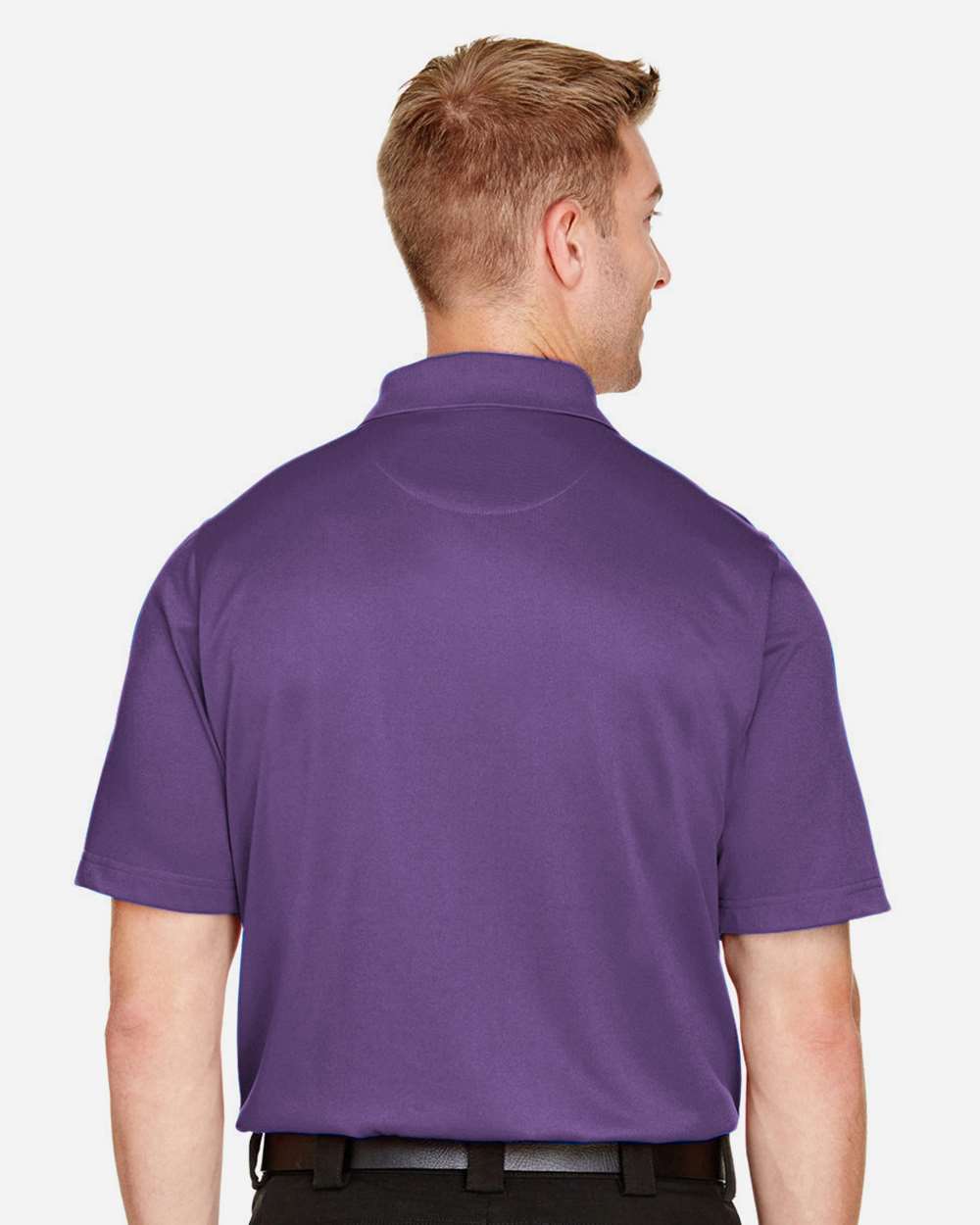 Harriton Men's Advantage Snag Protection Plus Polo - M348 Team Purple