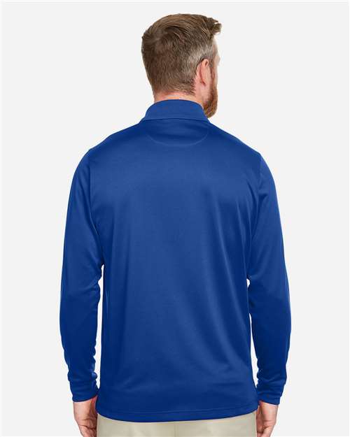 Harriton Men's Advantage Snag Protection Plus IL Long Sleeve Polo - M348L True Royal