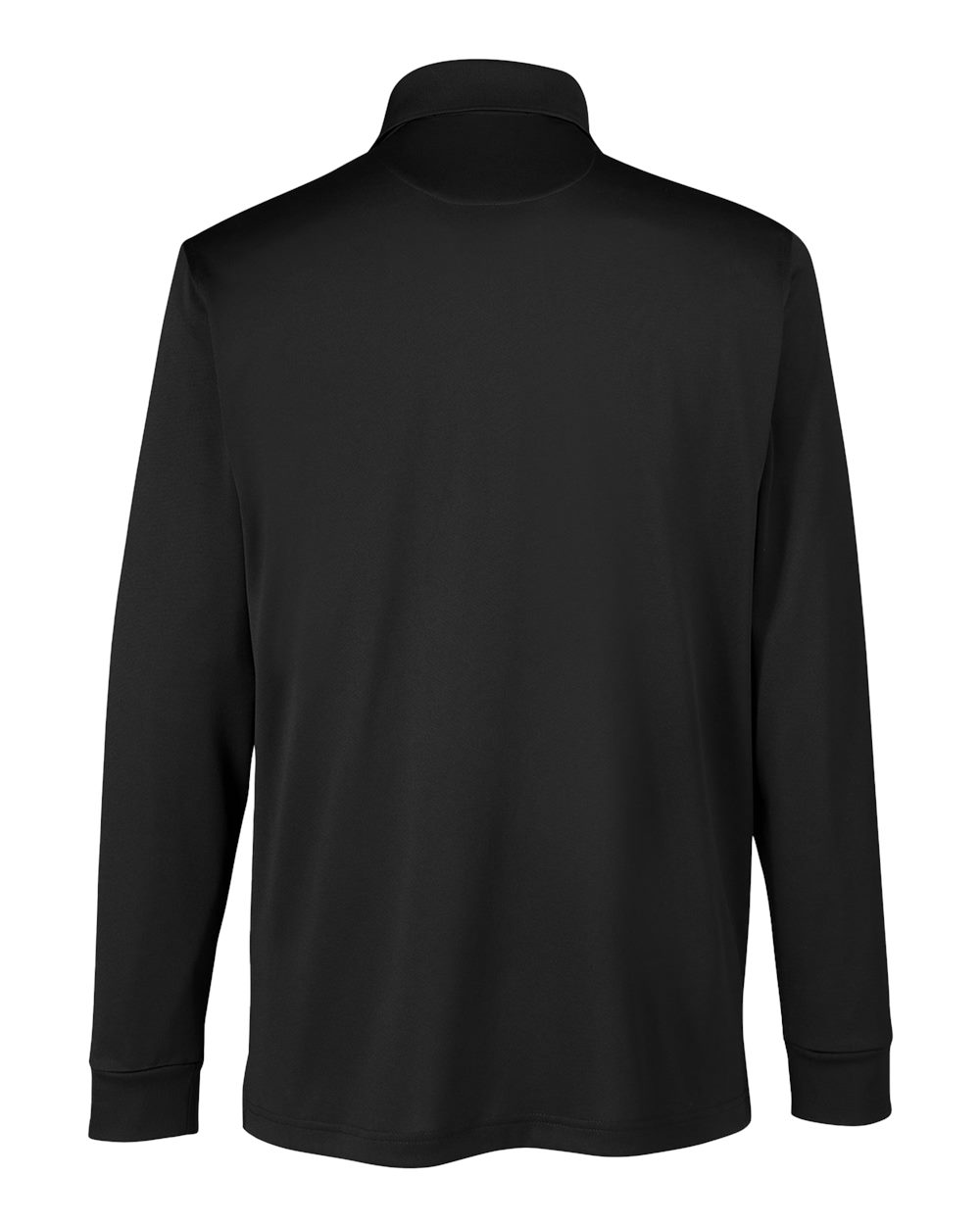 Harriton Men's Advantage Snag Protection Plus IL Long Sleeve Polo - M348L Black