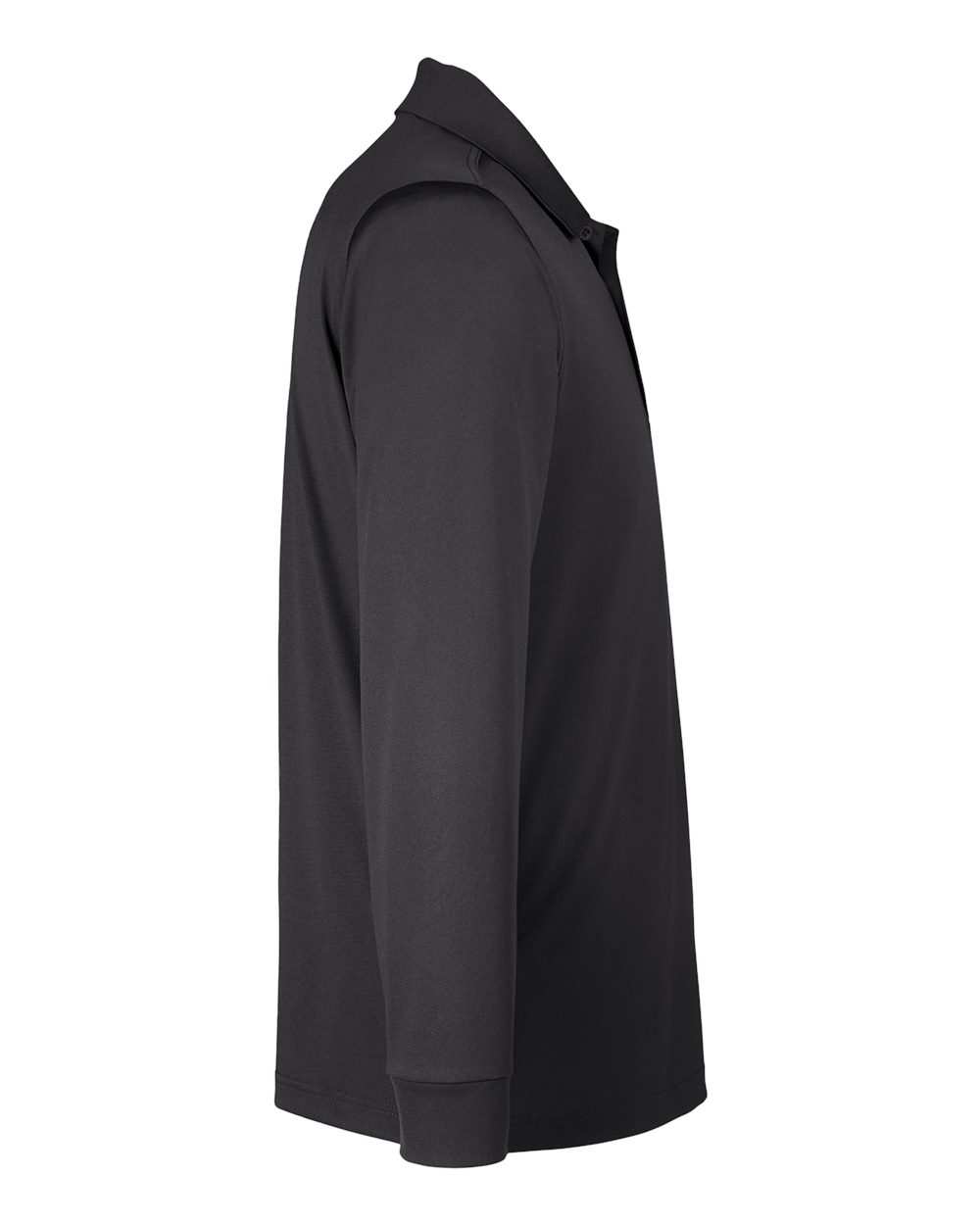 Harriton Men's Advantage Snag Protection Plus IL Long Sleeve Polo - M348L Dark Charcoal