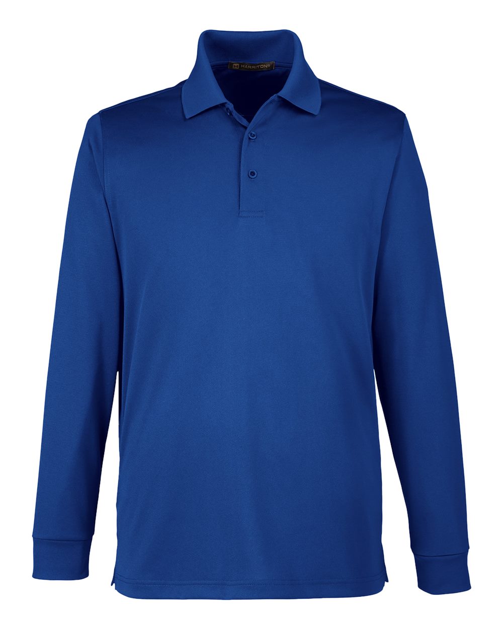 Harriton Men's Advantage Snag Protection Plus IL Long Sleeve Polo - M348L True Royal
