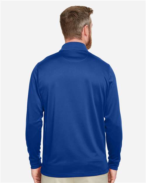 Harriton Men's Tall Advantage Long Sleeve Snag Protection Plus IL Polo - M348LT True Royal