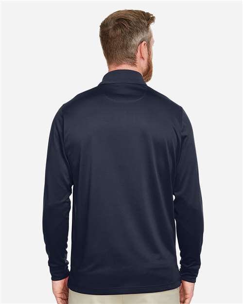 Harriton Men's Tall Advantage Long Sleeve Snag Protection Plus IL Polo - M348LT Dark Navy
