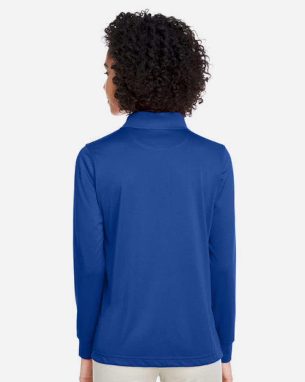 Harriton Women's Advantage Snag Protection Plus IL Long Sleeve Polo - M348LW True Royal