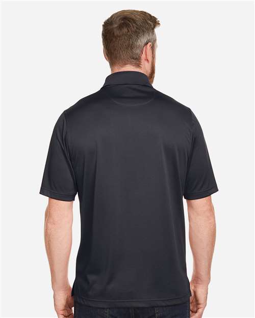 Harriton Men's Advantage Snag Protection Plus IL Pocket Polo - M348P Black