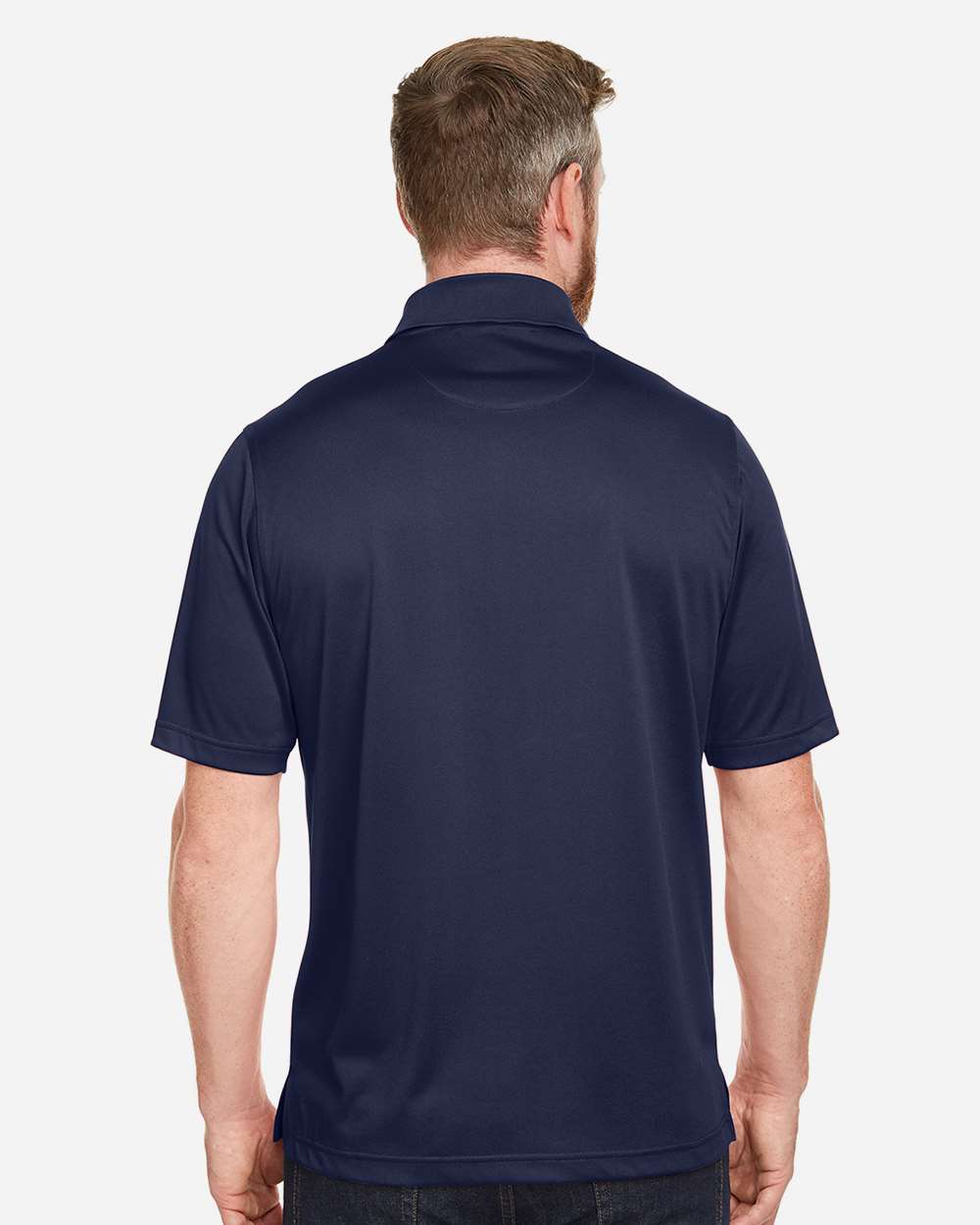 Harriton Men's Advantage Snag Protection Plus IL Pocket Polo - M348P Dark Navy