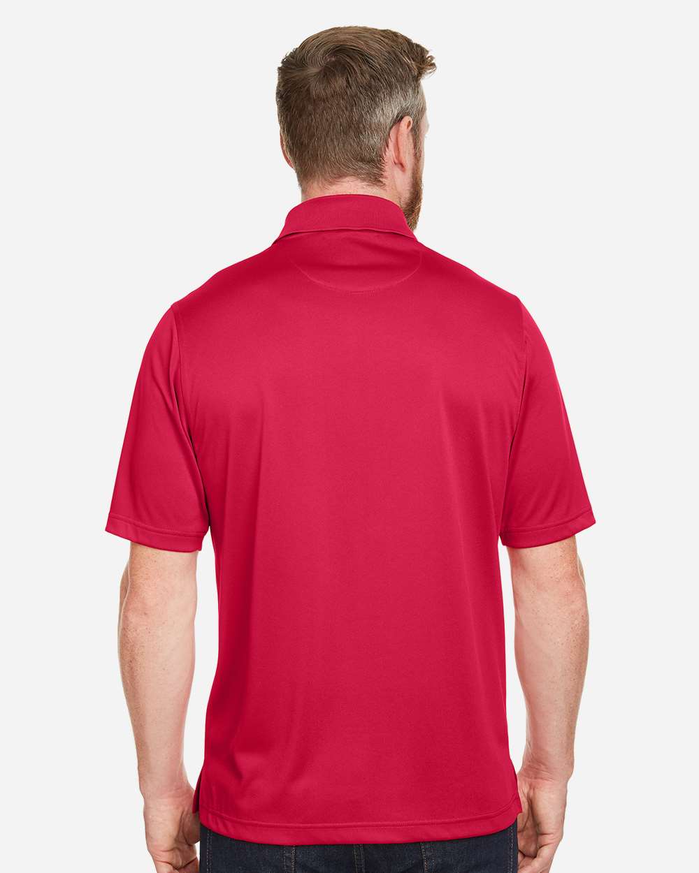 Harriton Men's Advantage Snag Protection Plus IL Pocket Polo - M348P Red