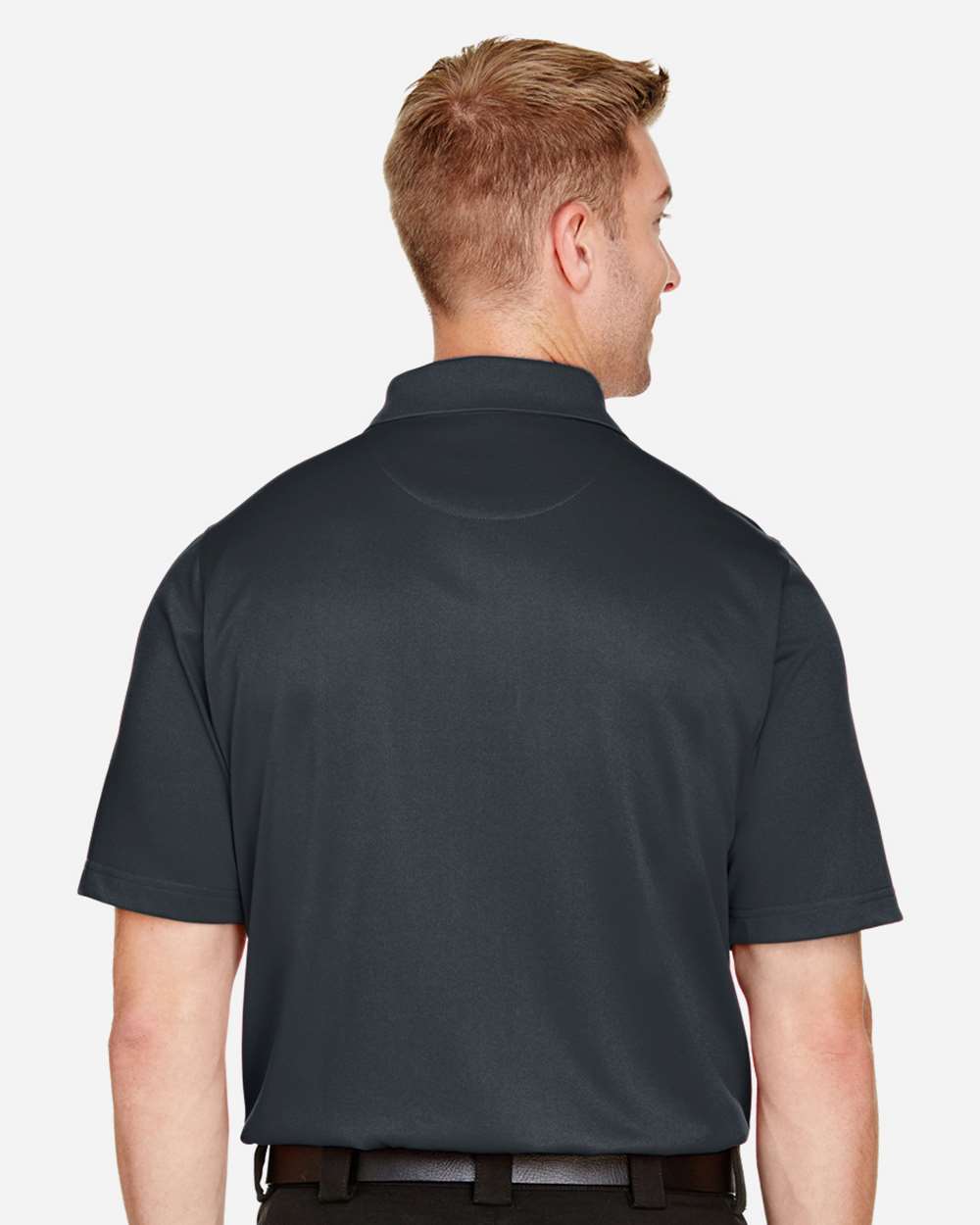 Harriton Men's Tall Advantage Snag Protection Plus IL Polo - M348T Dark Charcoal