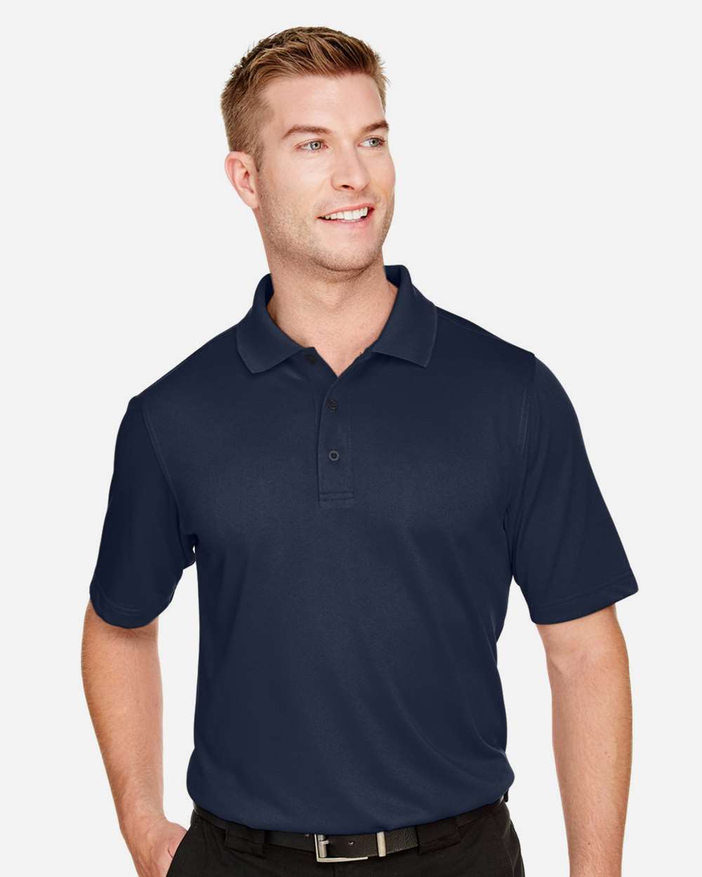 Harriton Men's Tall Advantage Snag Protection Plus IL Polo - M348T Dark Navy