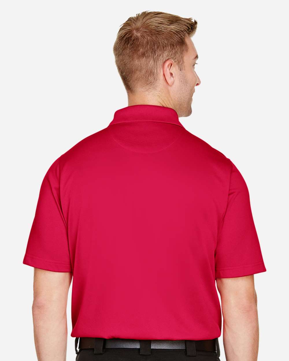 Harriton Men's Tall Advantage Snag Protection Plus IL Polo - M348T Red
