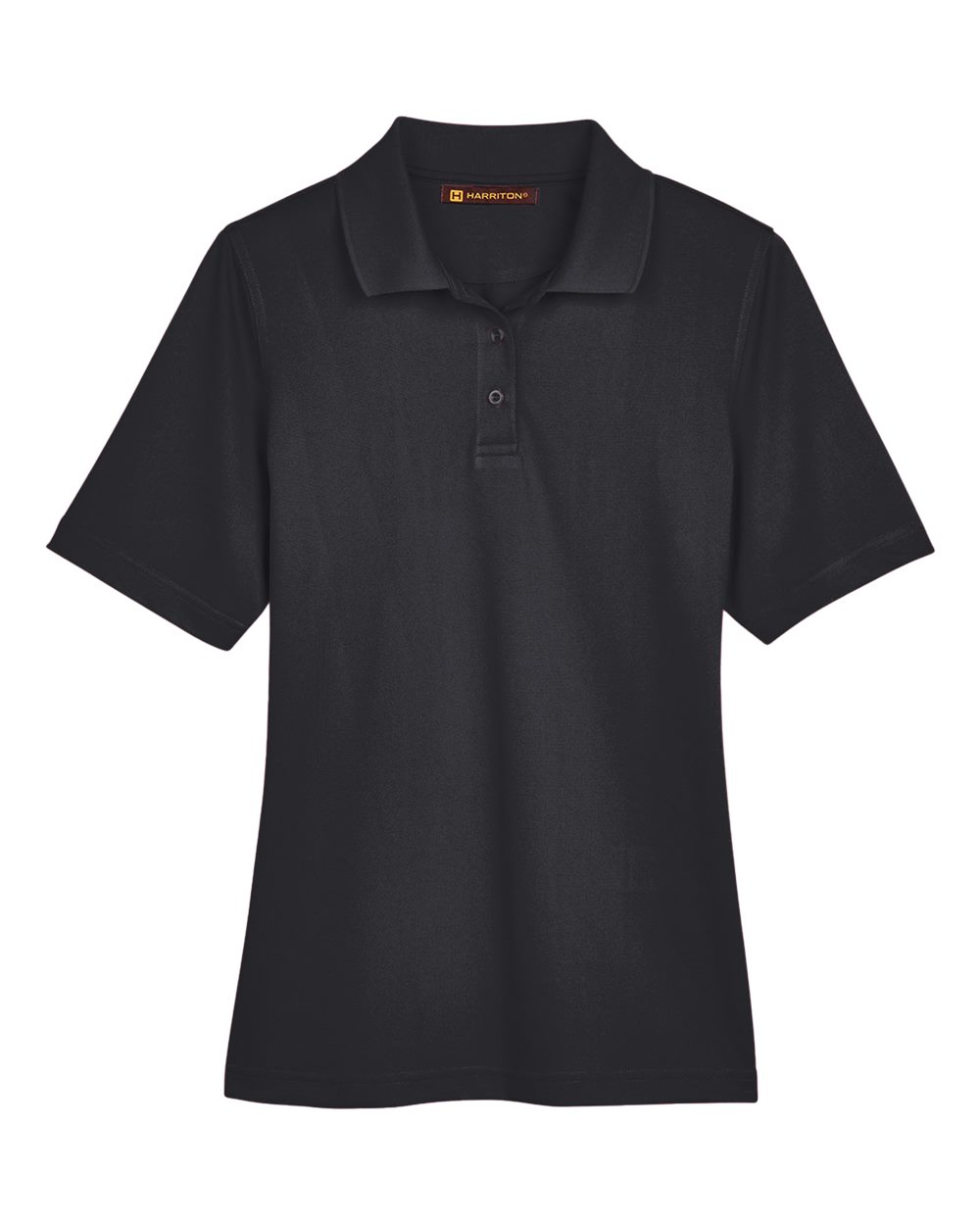Harriton Women's Advantage Snag Protection Plus Polo - M348W Black