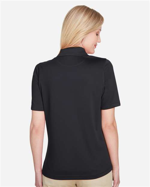 Harriton Women's Advantage Snag Protection Plus Polo - M348W Black