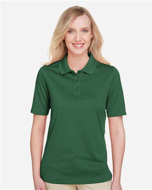 Harriton Women's Advantage Snag Protection Plus Polo - M348W Dark Green