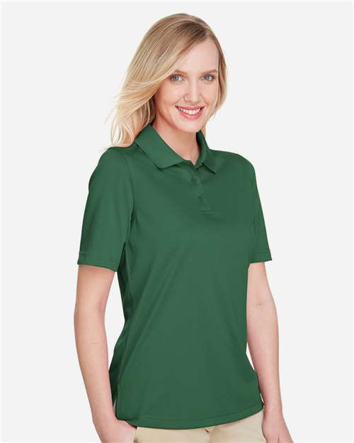Harriton Women's Advantage Snag Protection Plus Polo - M348W Dark Green