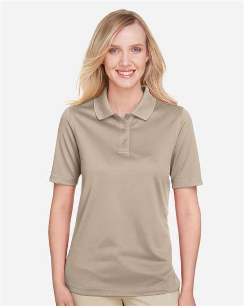 Harriton Women's Advantage Snag Protection Plus Polo - M348W Khaki