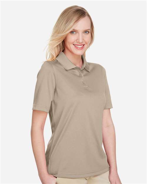 Harriton Women's Advantage Snag Protection Plus Polo - M348W Khaki