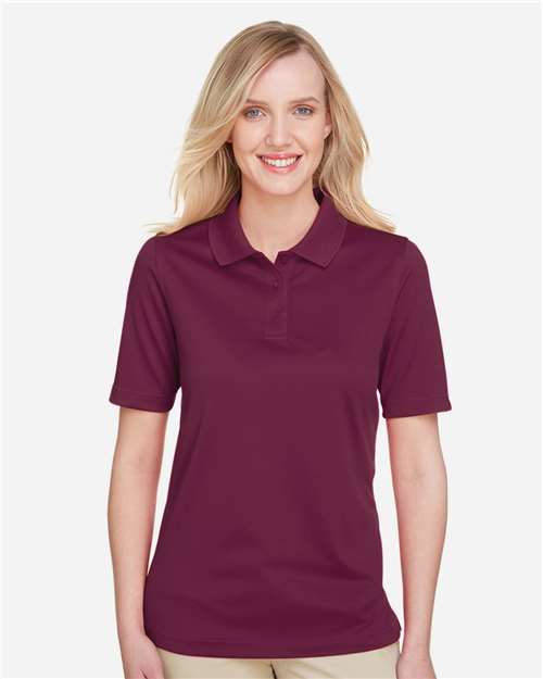 Harriton Women's Advantage Snag Protection Plus Polo - M348W Maroon