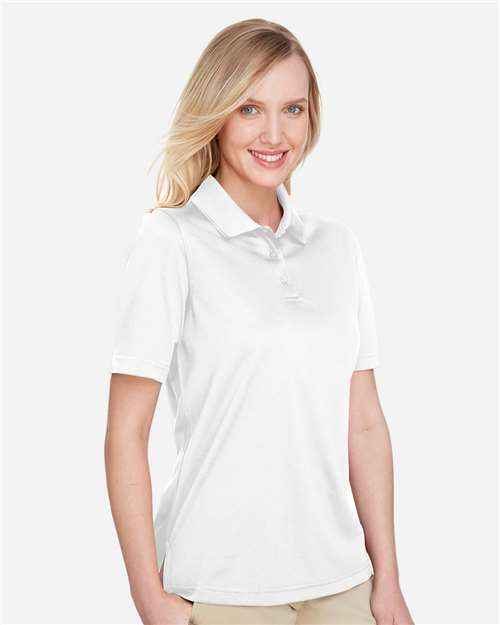 Harriton Women's Advantage Snag Protection Plus Polo - M348W White