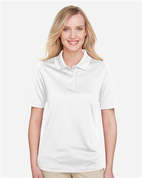 Harriton Women's Advantage Snag Protection Plus Polo - M348W White