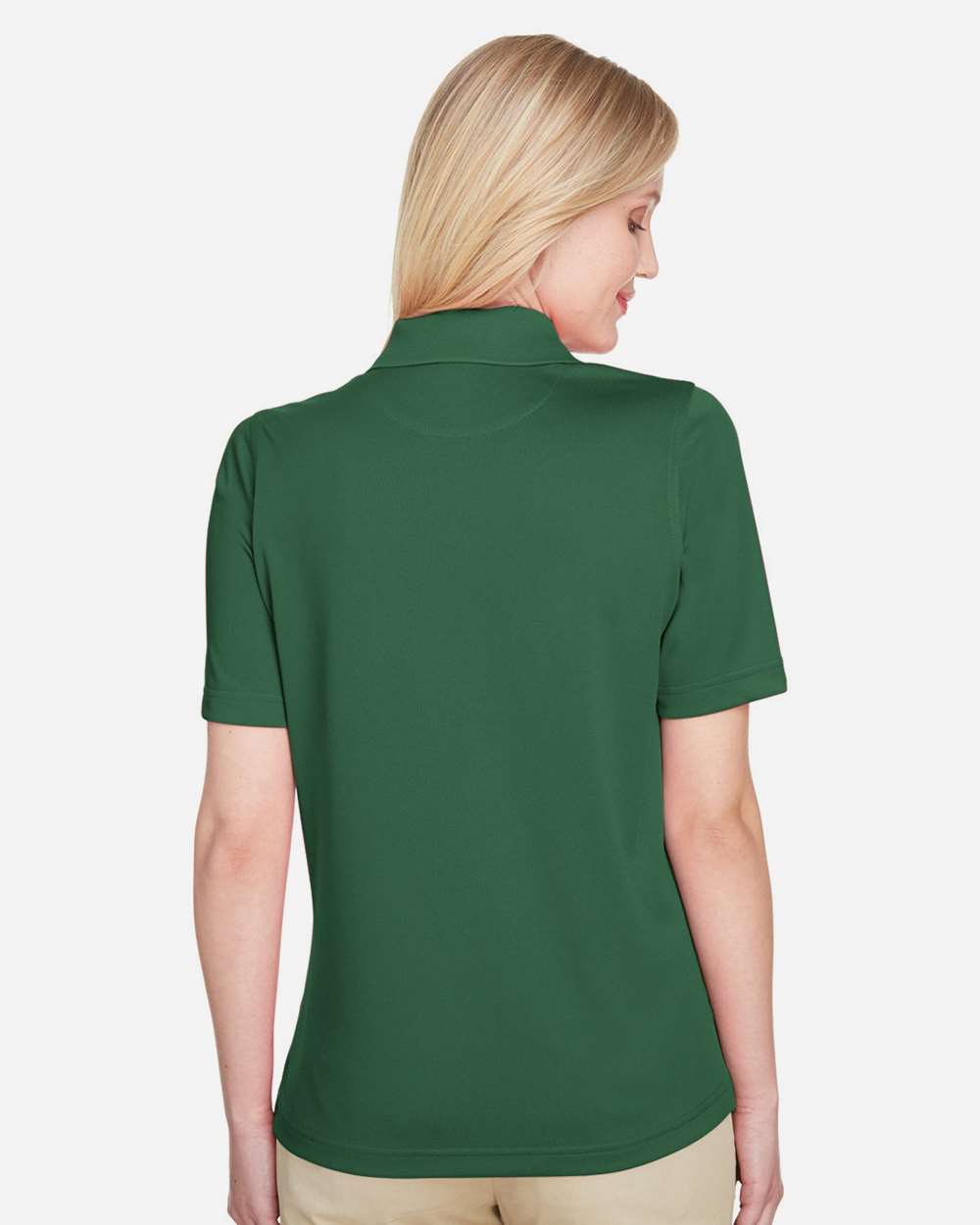 Harriton Women's Advantage Snag Protection Plus Polo - M348W Dark Green