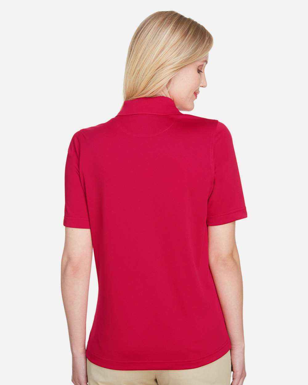 Harriton Women's Advantage Snag Protection Plus Polo - M348W Red