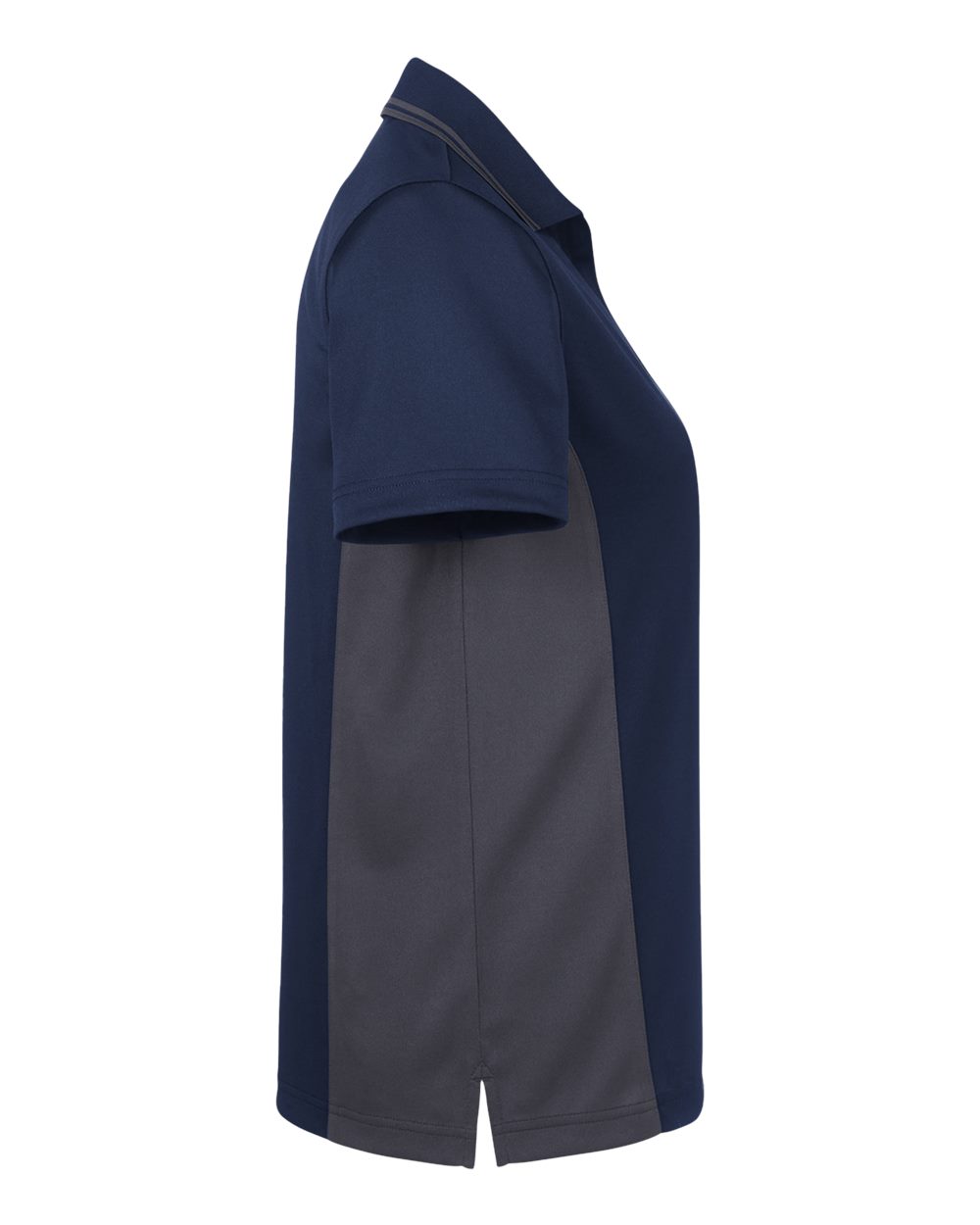 Harriton Women's Flash Snag Protection Plus IL Colorblock Polo - M386W Dark Navy- Dark Charcoal