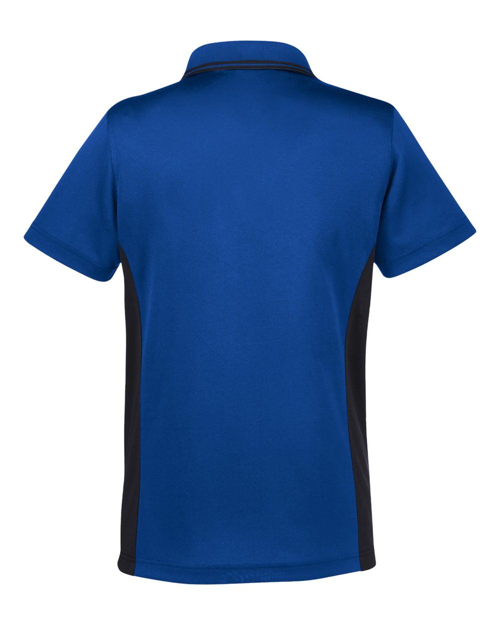 Harriton Women's Flash Snag Protection Plus IL Colorblock Polo - M386W True Royal- Black
