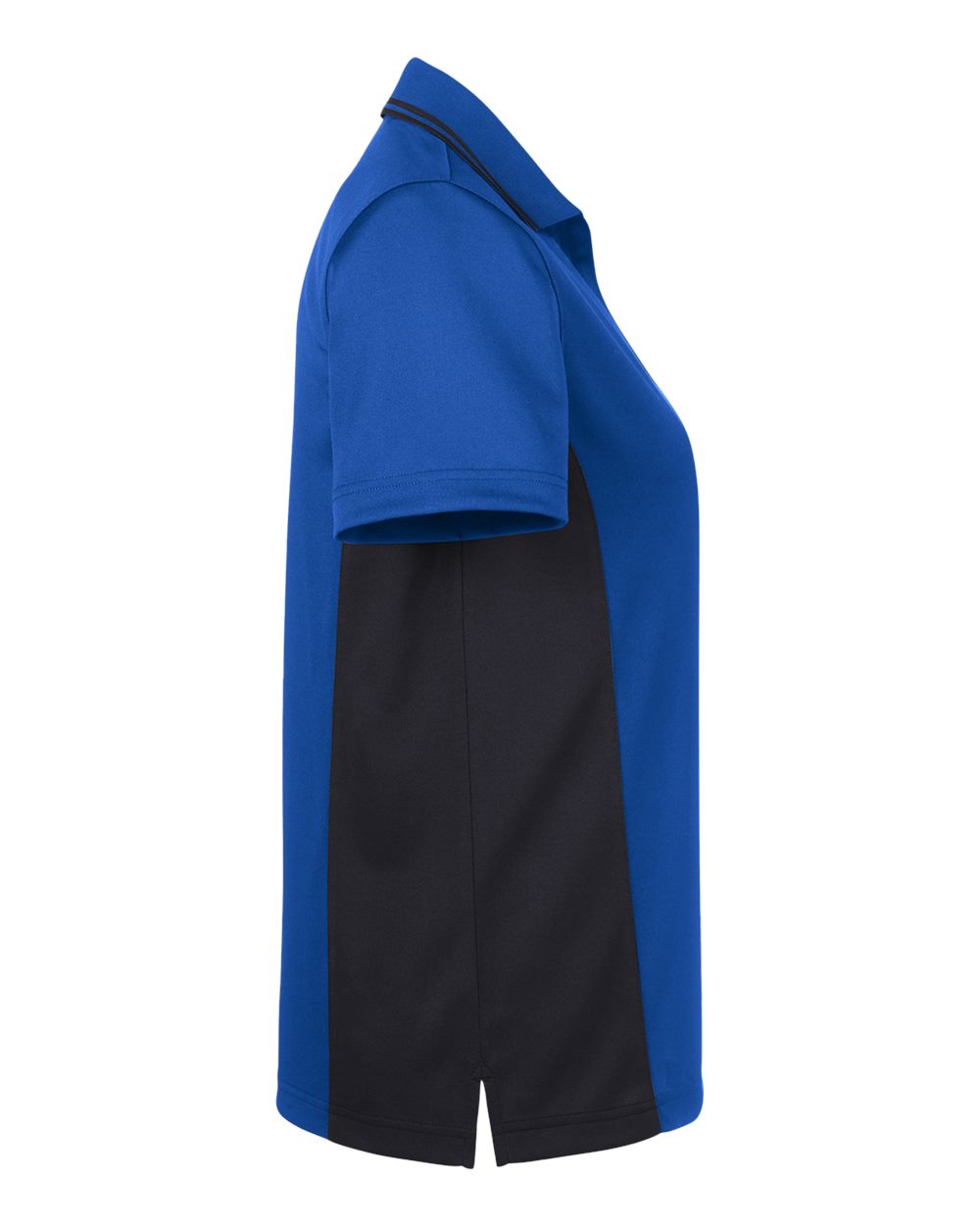 Harriton Women's Flash Snag Protection Plus IL Colorblock Polo - M386W True Royal- Black