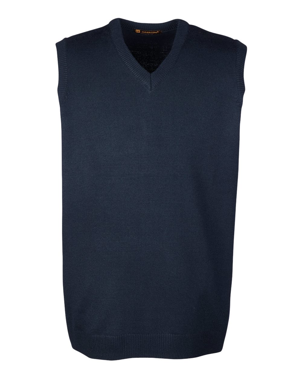 Harriton Men's Pilbloc™ V-Neck Sweater Vest - M415 Dark Navy