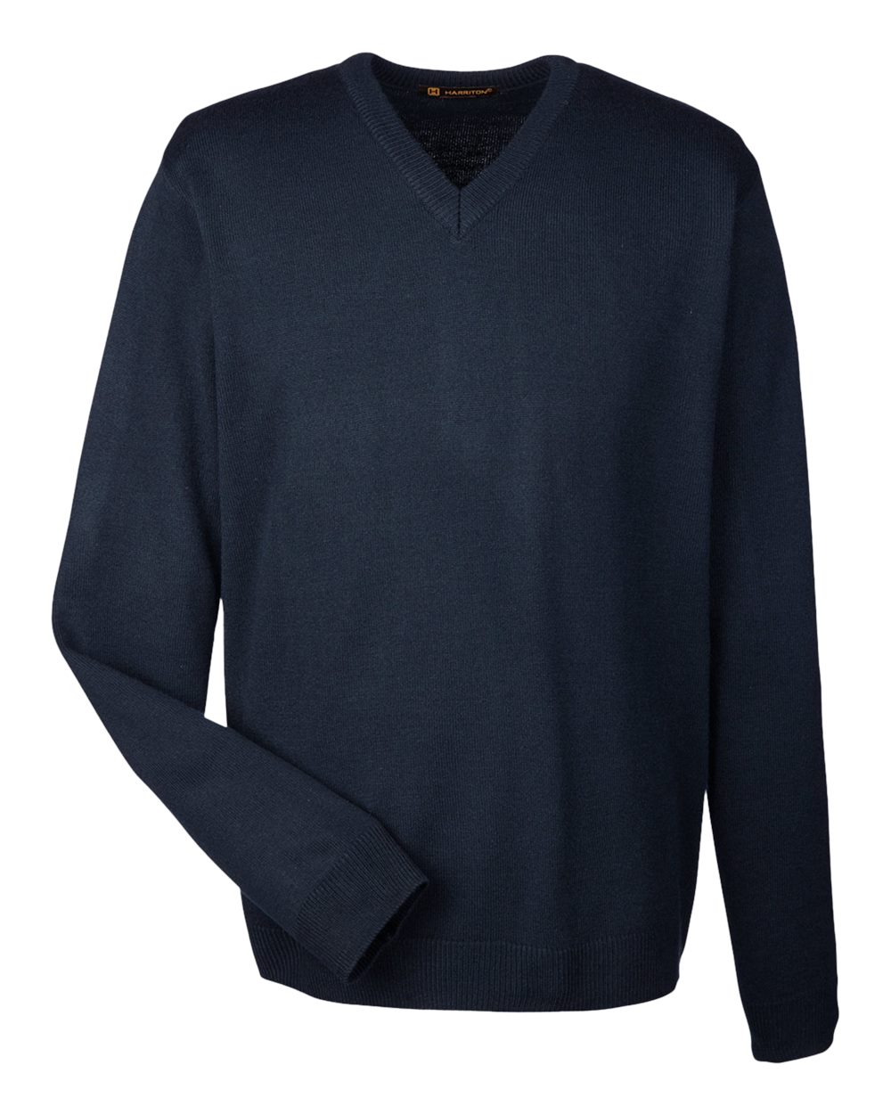Harriton Men's Pilbloc™ V-Neck Sweater - M420 Dark Navy