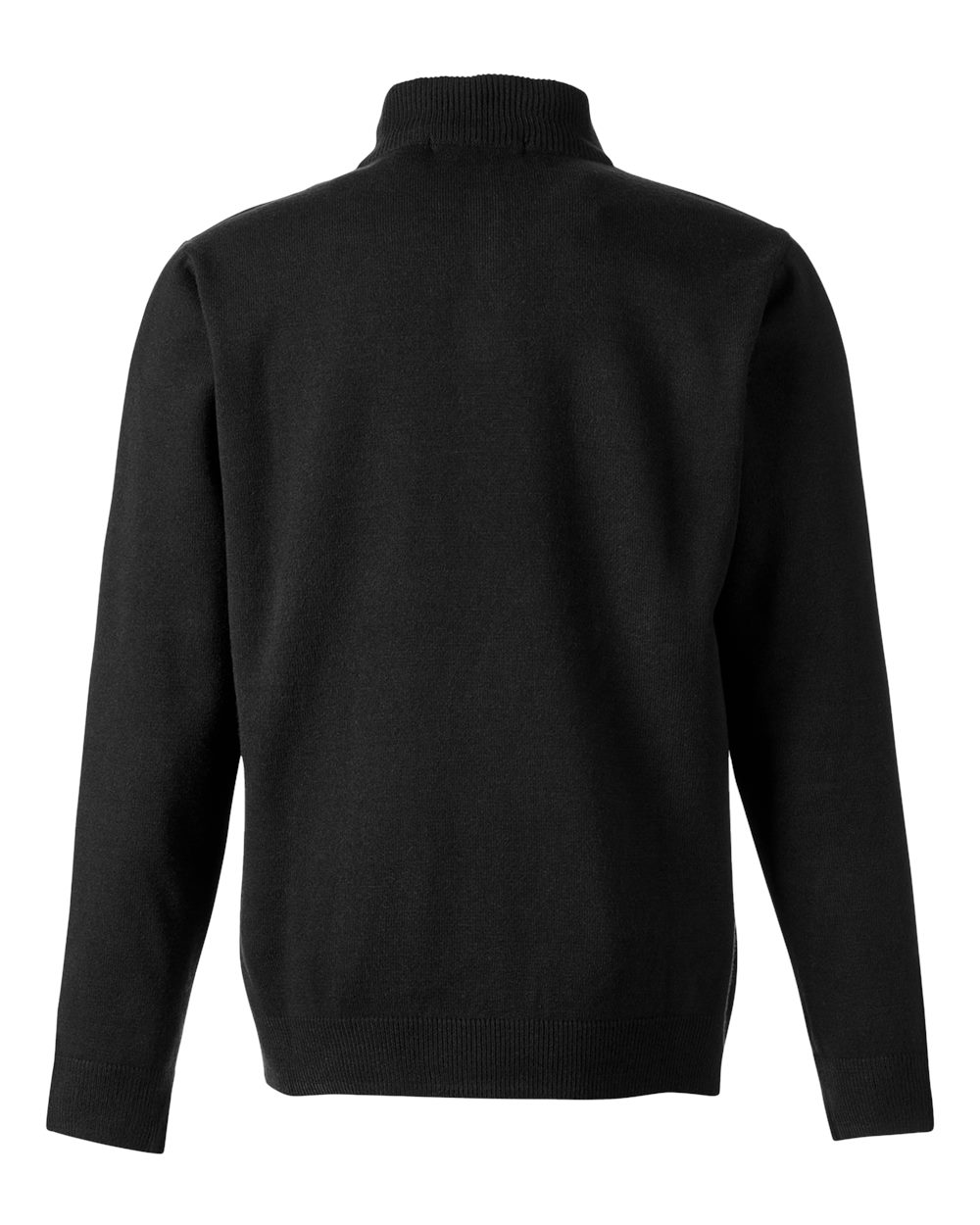 Harriton Unisex Pilbloc™ Quarter-Zip Pullover Sweater - M421 Black