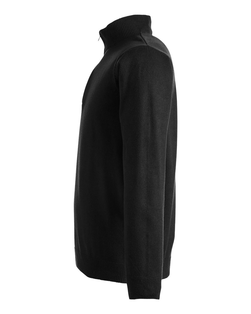 Harriton Unisex Pilbloc™ Quarter-Zip Pullover Sweater - M421 Black
