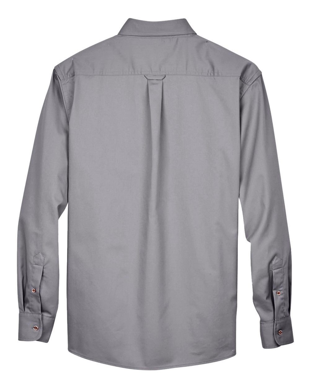 Harriton Men's Easy Blend™ Twill Shirt - M500 Dark Grey