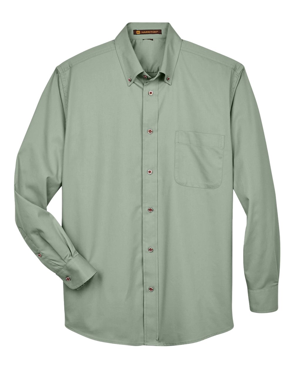Harriton Men's Easy Blend™ Twill Shirt - M500 Dill