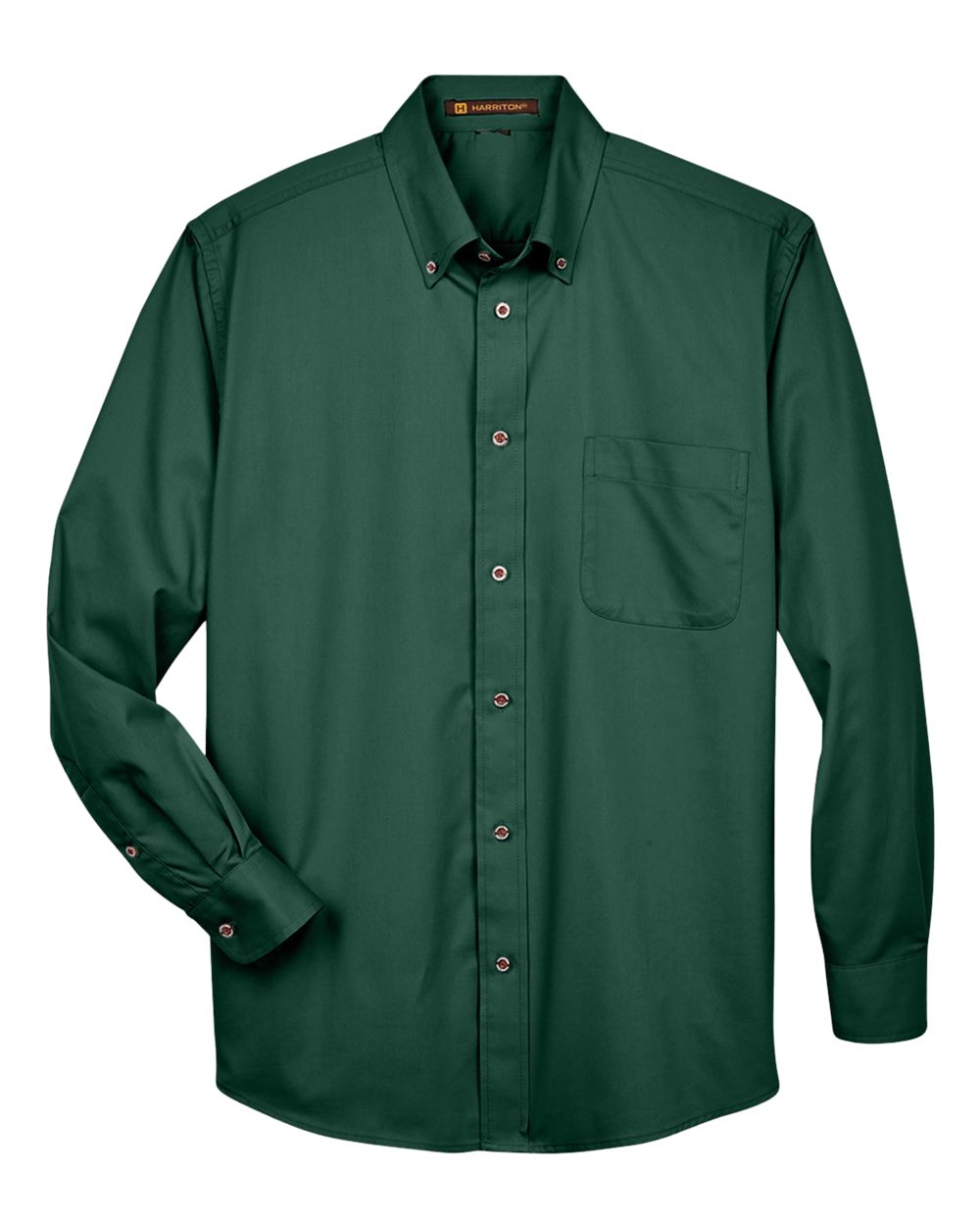 Harriton Men's Easy Blend™ Twill Shirt - M500 Hunter