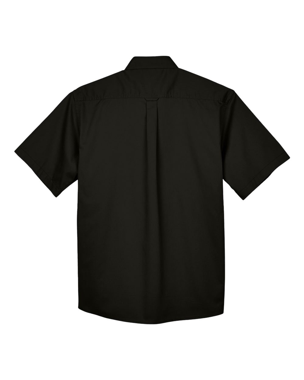 Harriton Men's Easy Blend™ Twill Dress Shirt with Stain-Release - M500S Black