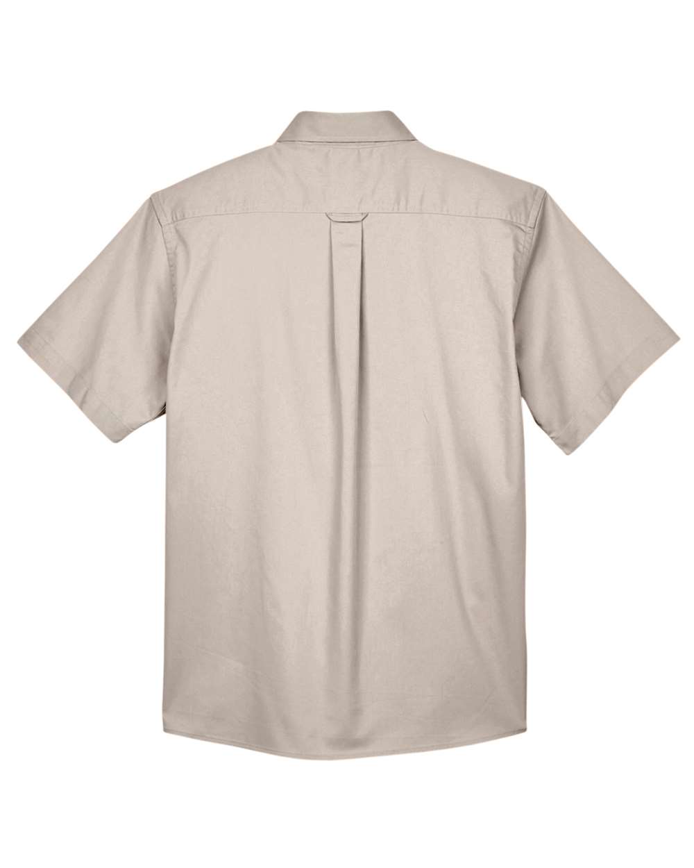 Harriton Men's Easy Blend™ Twill Dress Shirt with Stain-Release - M500S Stone