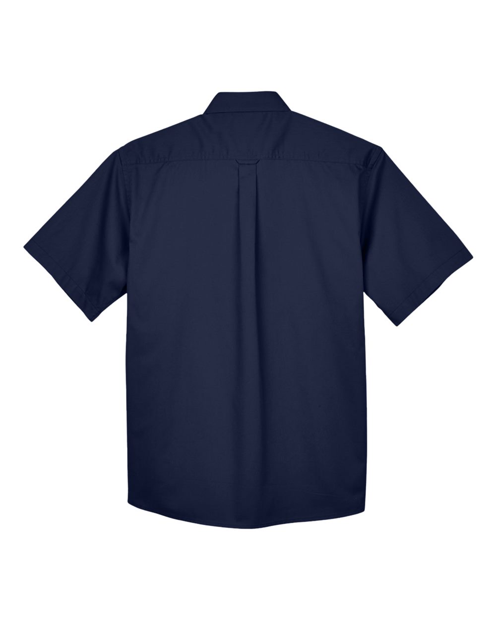 Harriton Men's Easy Blend™ Twill Dress Shirt with Stain-Release - M500S Navy
