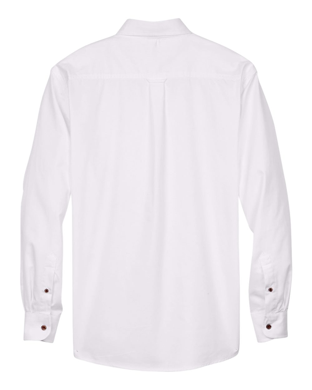 Harriton Men's Tall Easy Blend™ Twill Dress Shirt - M500T White