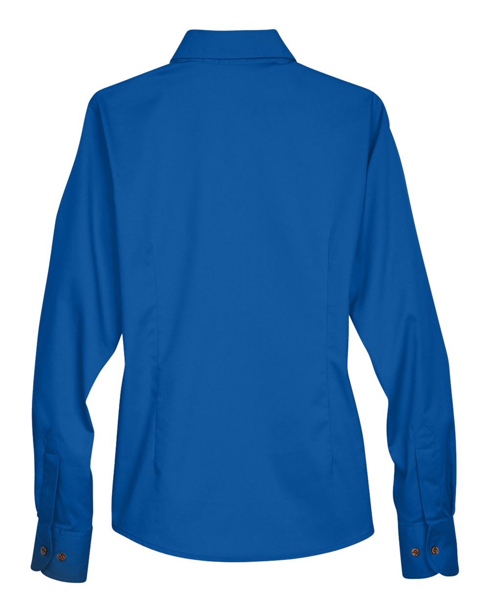 Harriton Women's Easy Blend™ Twill Dress Shirt with Stain-Release - M500W French Blue