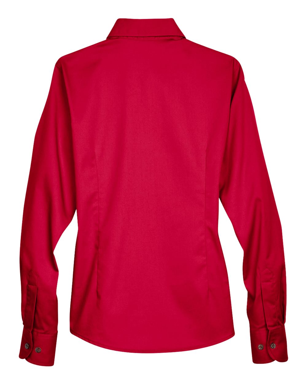 Harriton Women's Easy Blend™ Twill Dress Shirt with Stain-Release - M500W Red