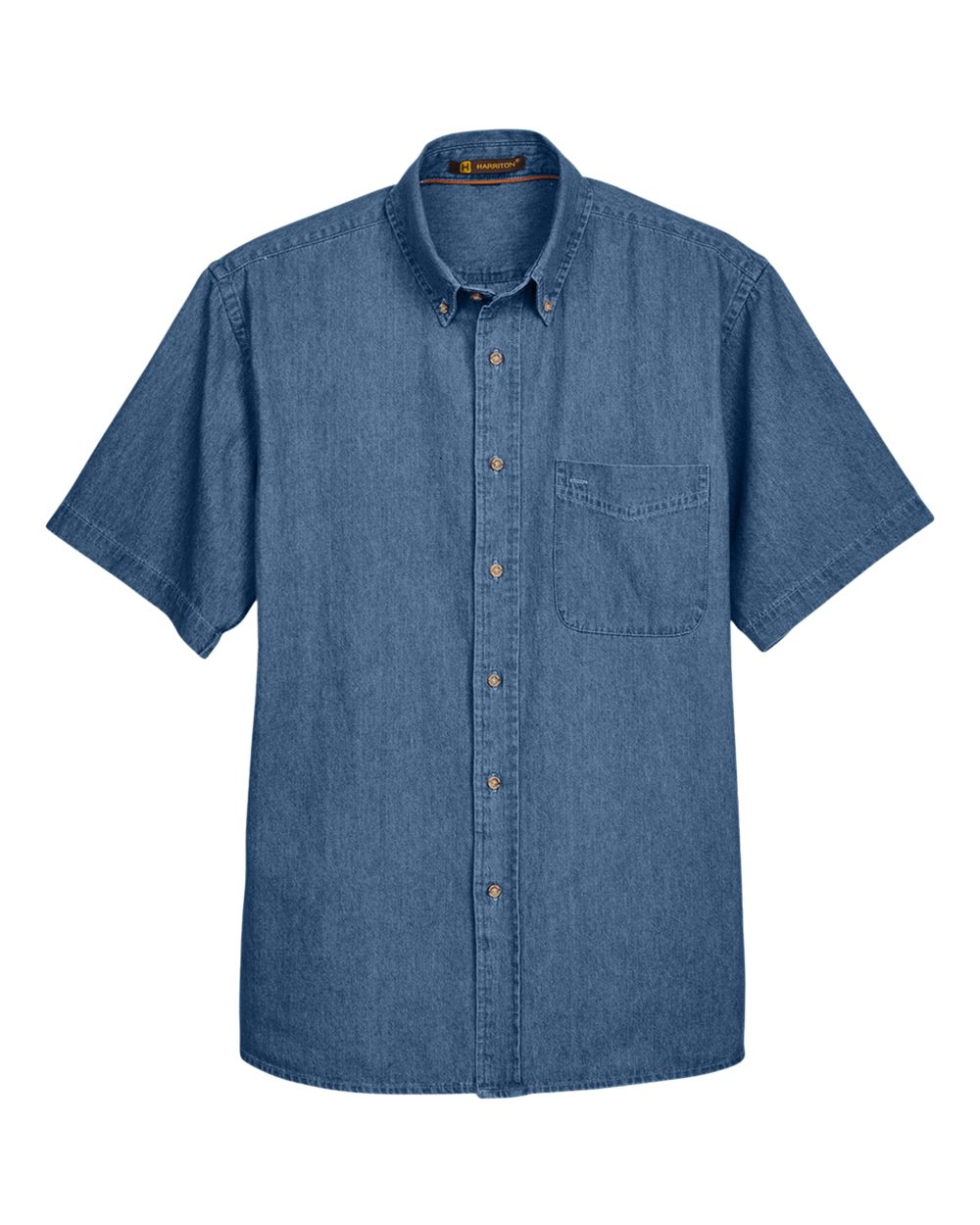 Harriton Men's Denim Shirt - M550S Light Denim