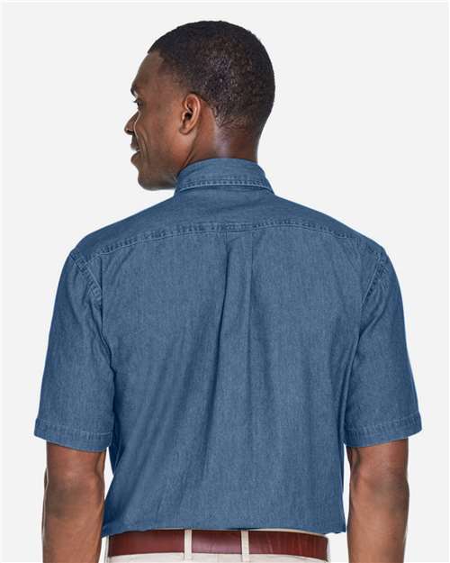 Harriton Men's Denim Shirt - M550S Light Denim