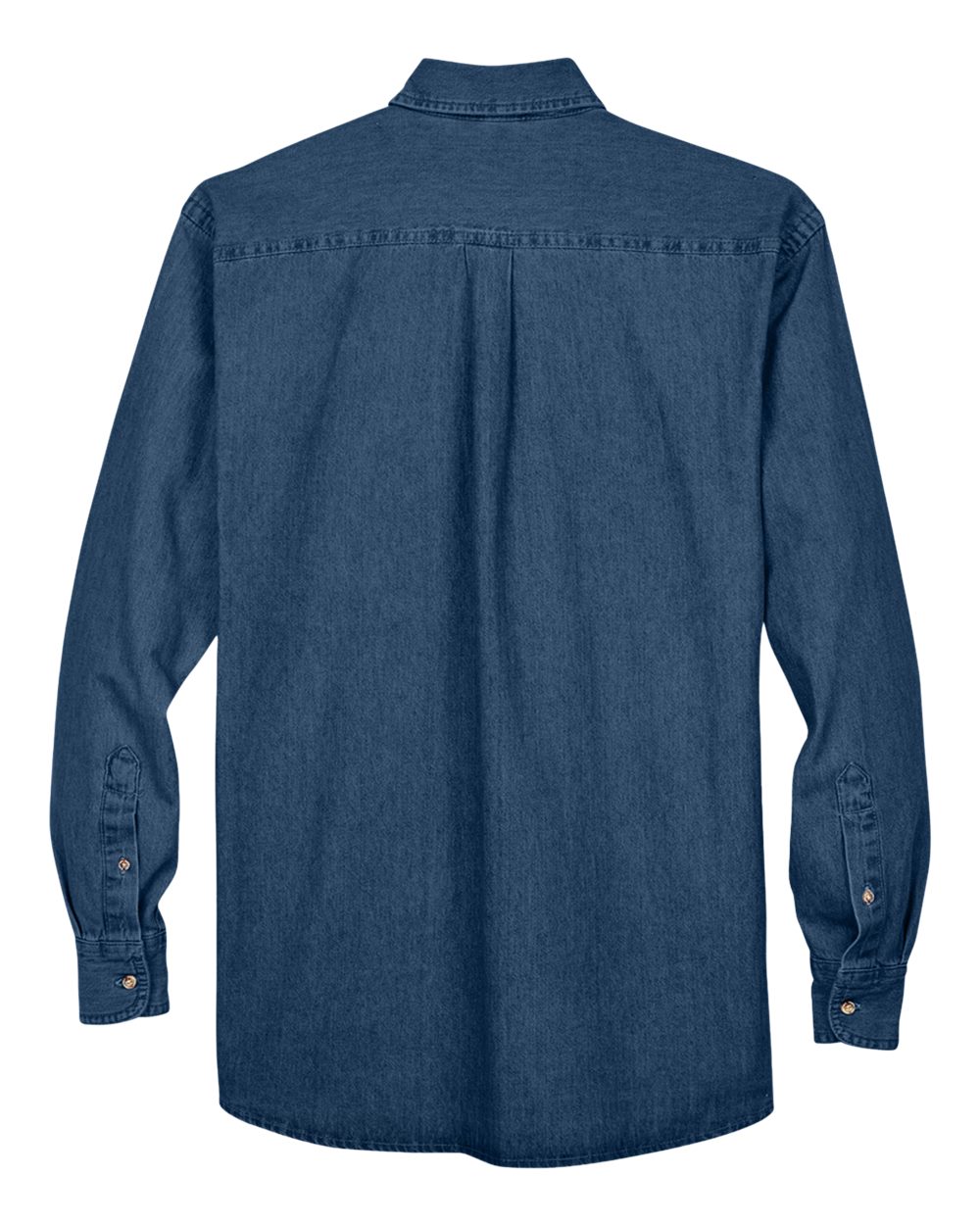 Harriton Men's Tall Denim Shirt - M550T Dark Denim