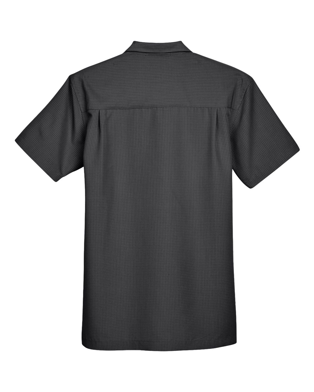 Harriton Men's Barbados Textured Camp Shirt - M560 Black