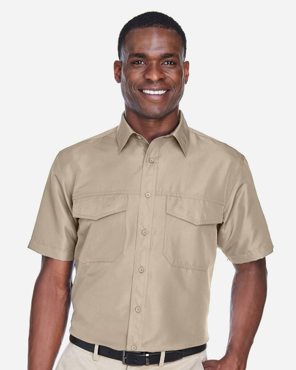 Burnside Men's Key West Short Sleeve Performance Staff Shirt - M580