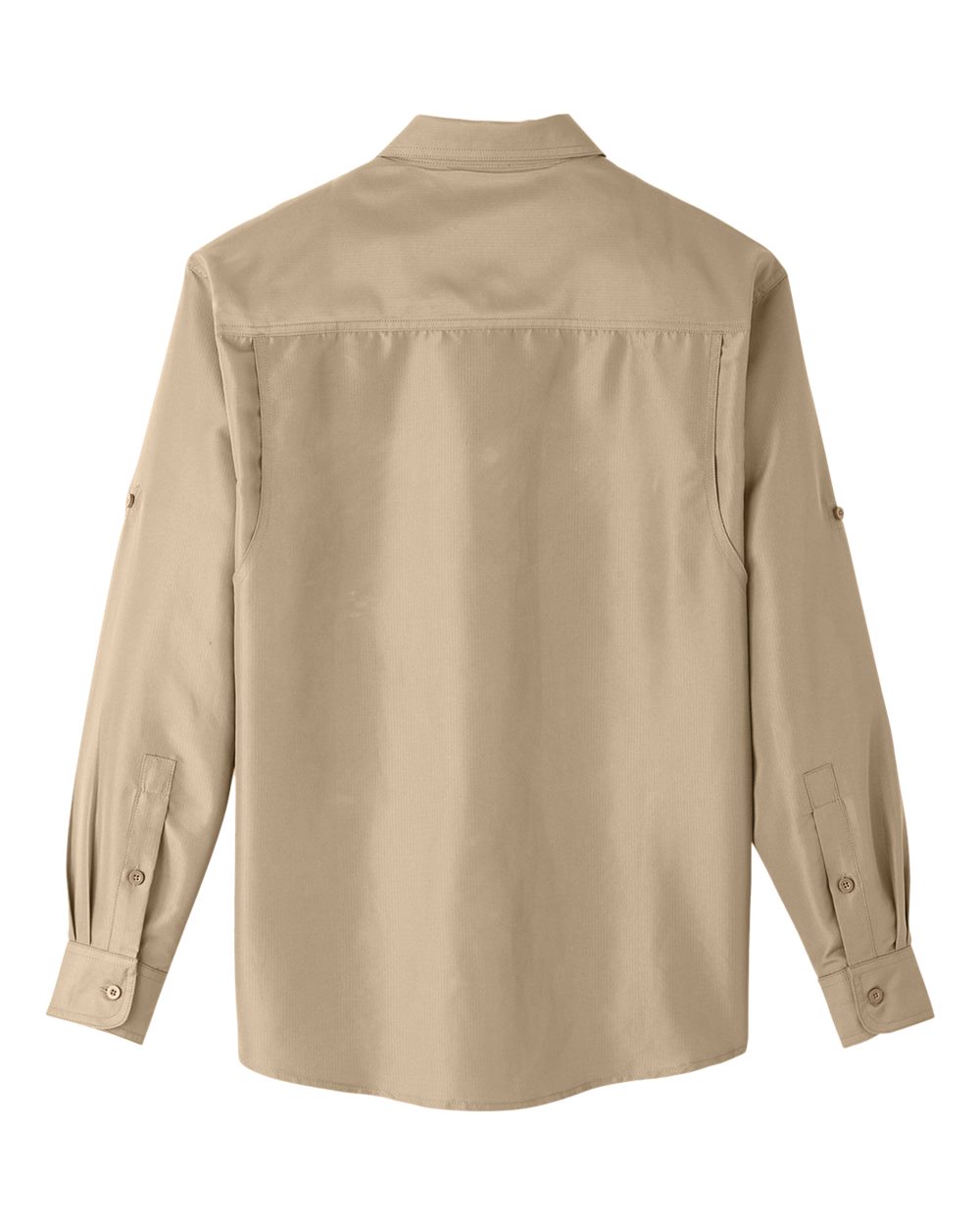 Harriton Men's Key West Performance Staff Shirt - M580L Khaki